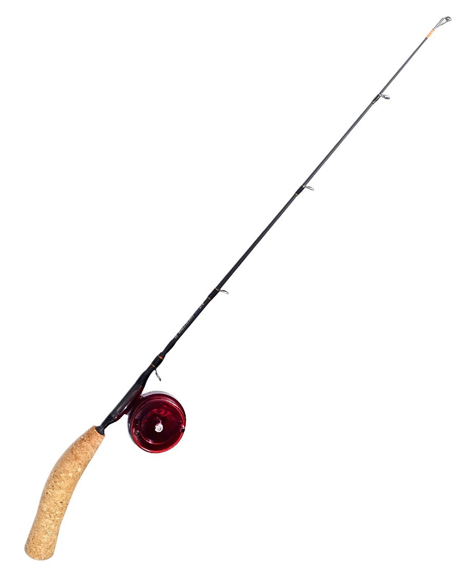 Удочка для зимней рыбалки BAT Ice Conductor 60 см, цельная, с катушкой