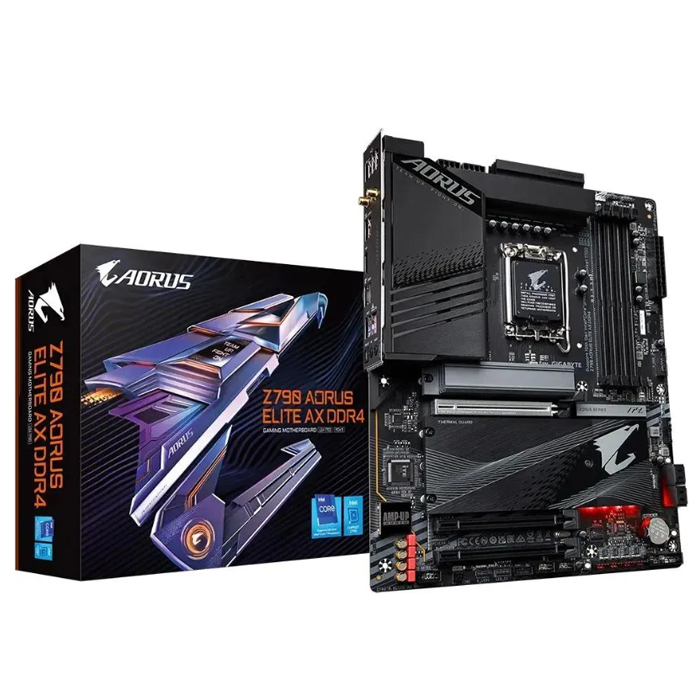 

Материнская плата GIGABYTE Z790 AORUS ELITE AX DDR4, Z790 AORUS ELITE AX DDR4