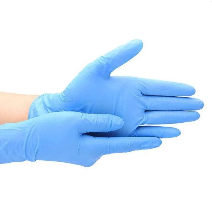 Перчатки Mirus Group одноразовые XL голубые 100 шт