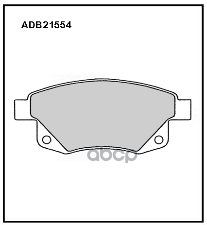 

Колодки дисковые задние \ Ford Transit/Tourneo Connect 2.2TDCi/2.4TDCi 06> ADB 21554