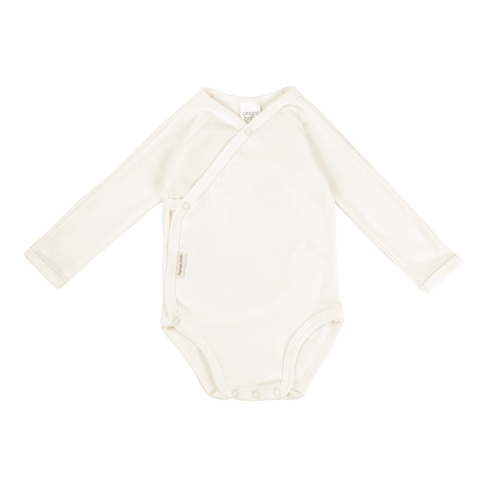 

Боди Amarobaby Animals длинный рукав Лисичка, молочный, размер 68, AB-OD21-A2, AB-OD21-A2