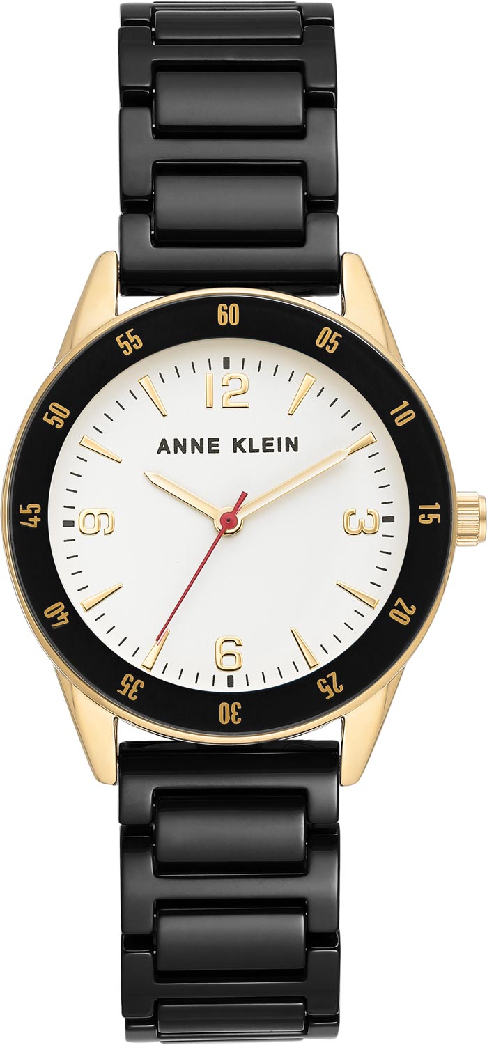 фото Наручные часы женские anne klein 3658gpbk