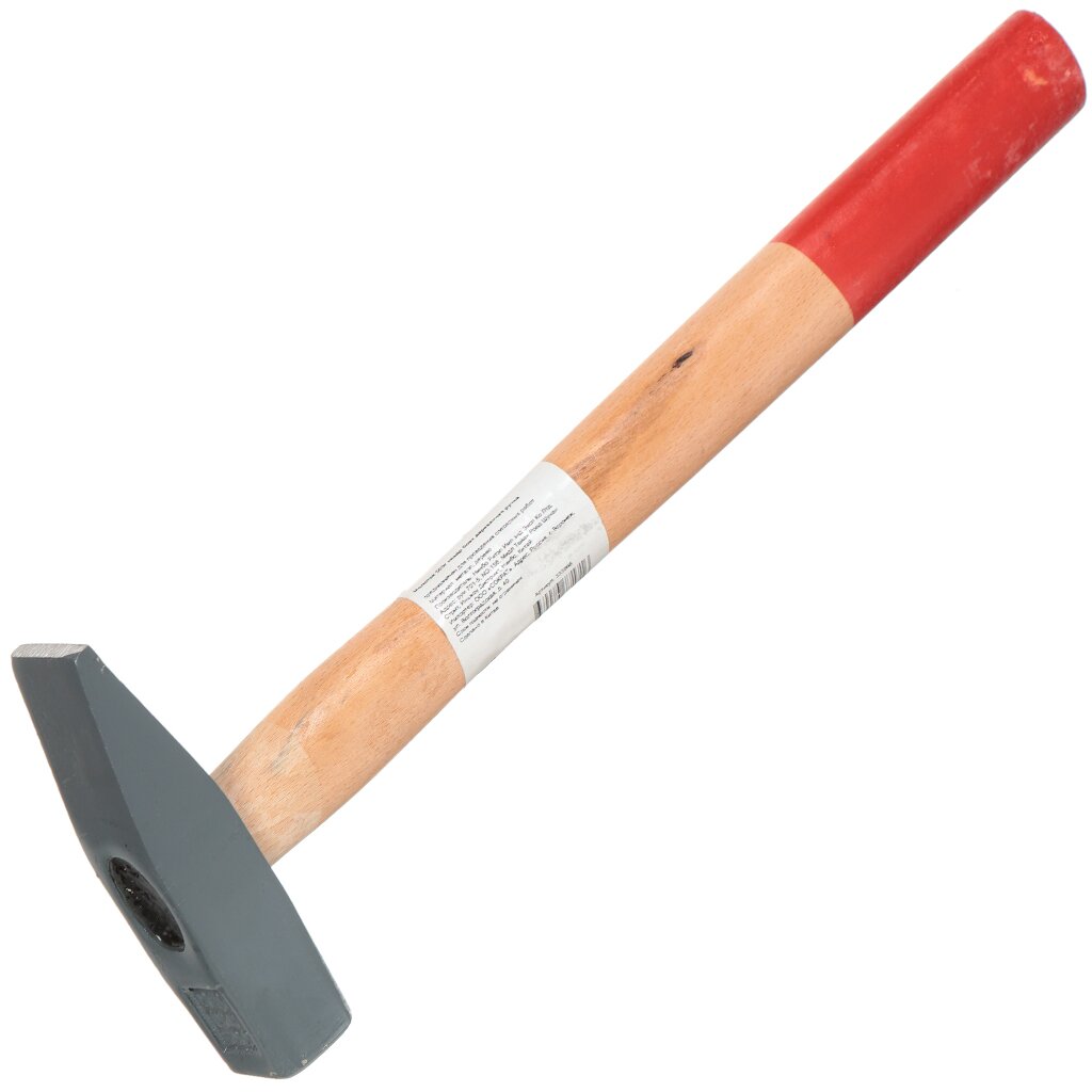 фото Молоток 0.5 кг, квадратный боек, рукоятка дерево, spe19190-14-25/3 nobrand
