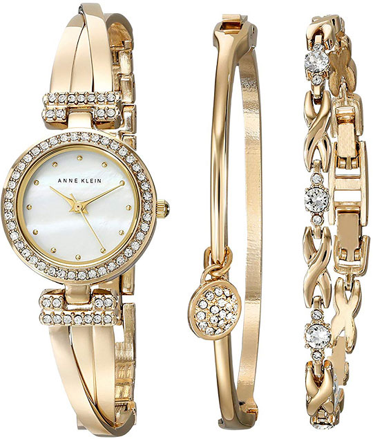 фото Наручные часы женские anne klein 1868gbst