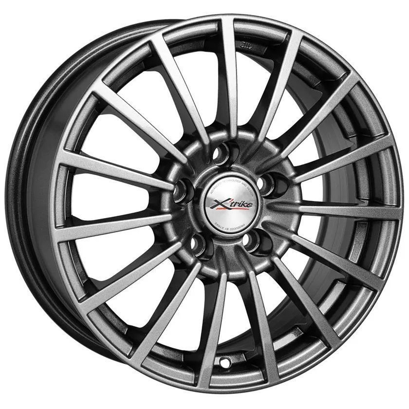 

Диск X'trike X-106 6.5x15 ET45 5x112 D57.1 HSB, арт. 14406SX, Серый, X-106