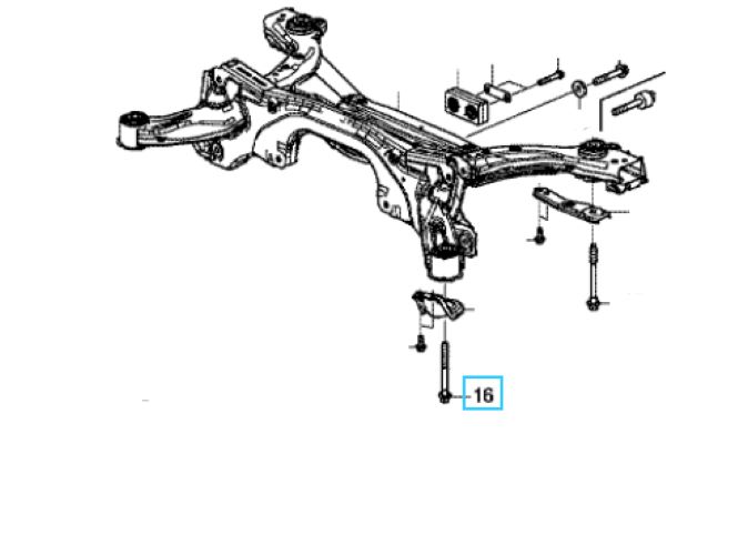 

Болт фланец 14X135, HONDA, Оригинал, 1 шт., 1