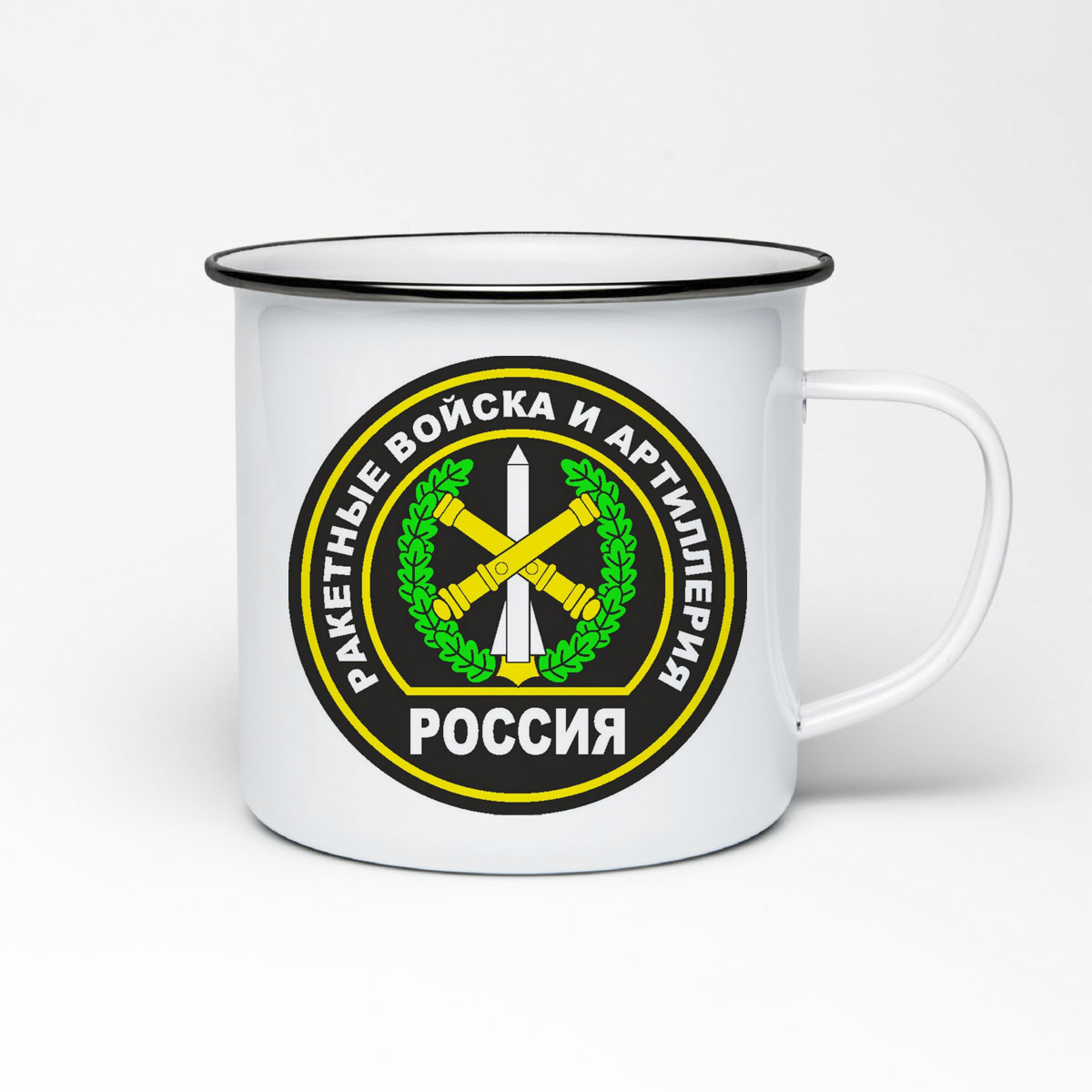 

Кружка металлическая CoolPodarok Ракетные войска и артилерия