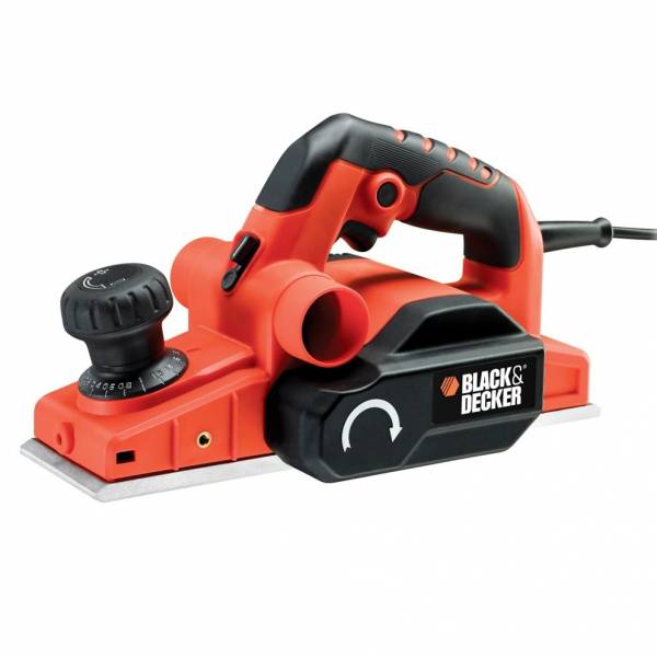 

Электрический рубанок BLACK+DECKER KW750K, 750 Вт, 0-2 мм, 82 мм, кейс, KW750K-QS