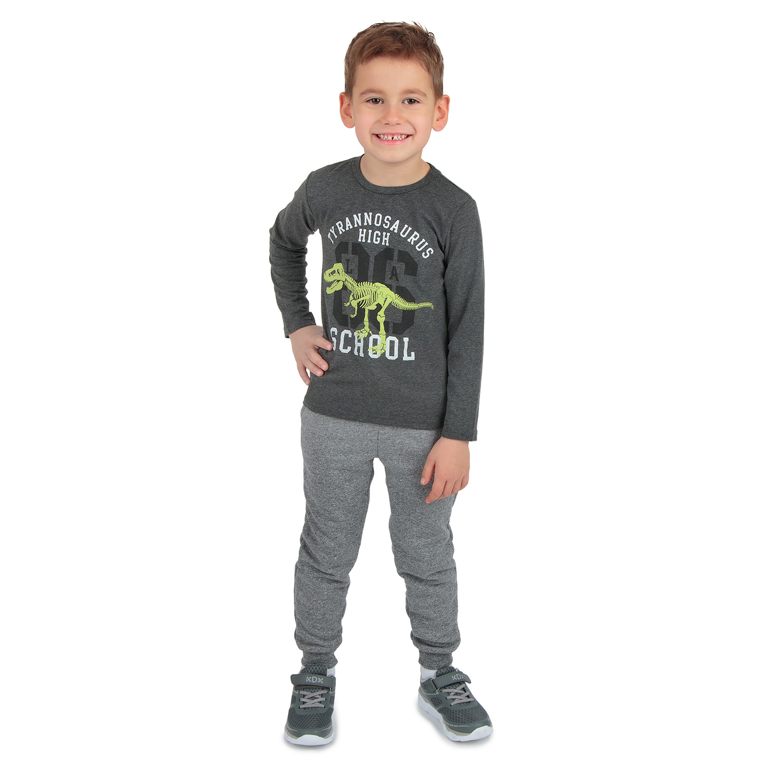 

Джемпер Leader Kids Динозавр черный р.122, GL001025643