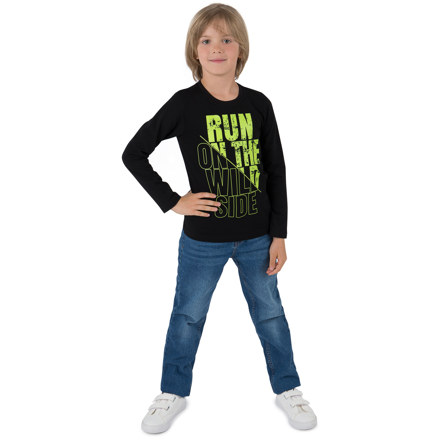 

Джемпер Leader Kids Рок черный р.134, GL001025204