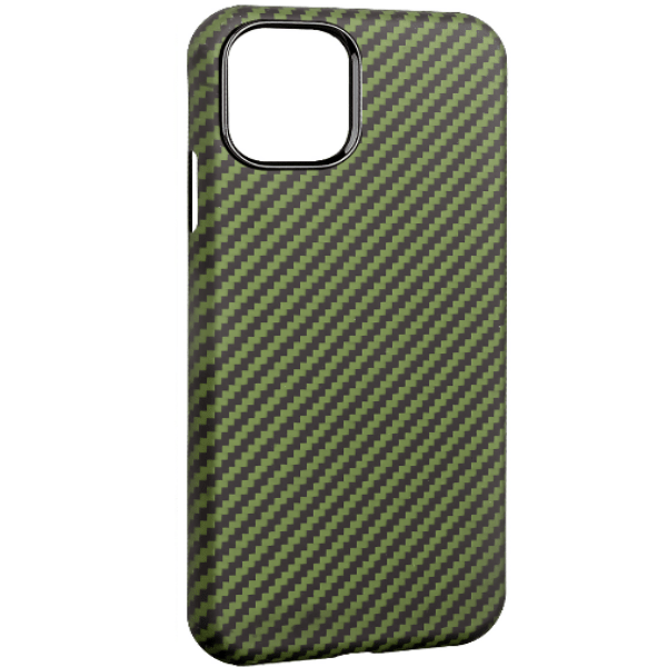 фото Чехол для iphone 12/12 pro kevlar green k-doo