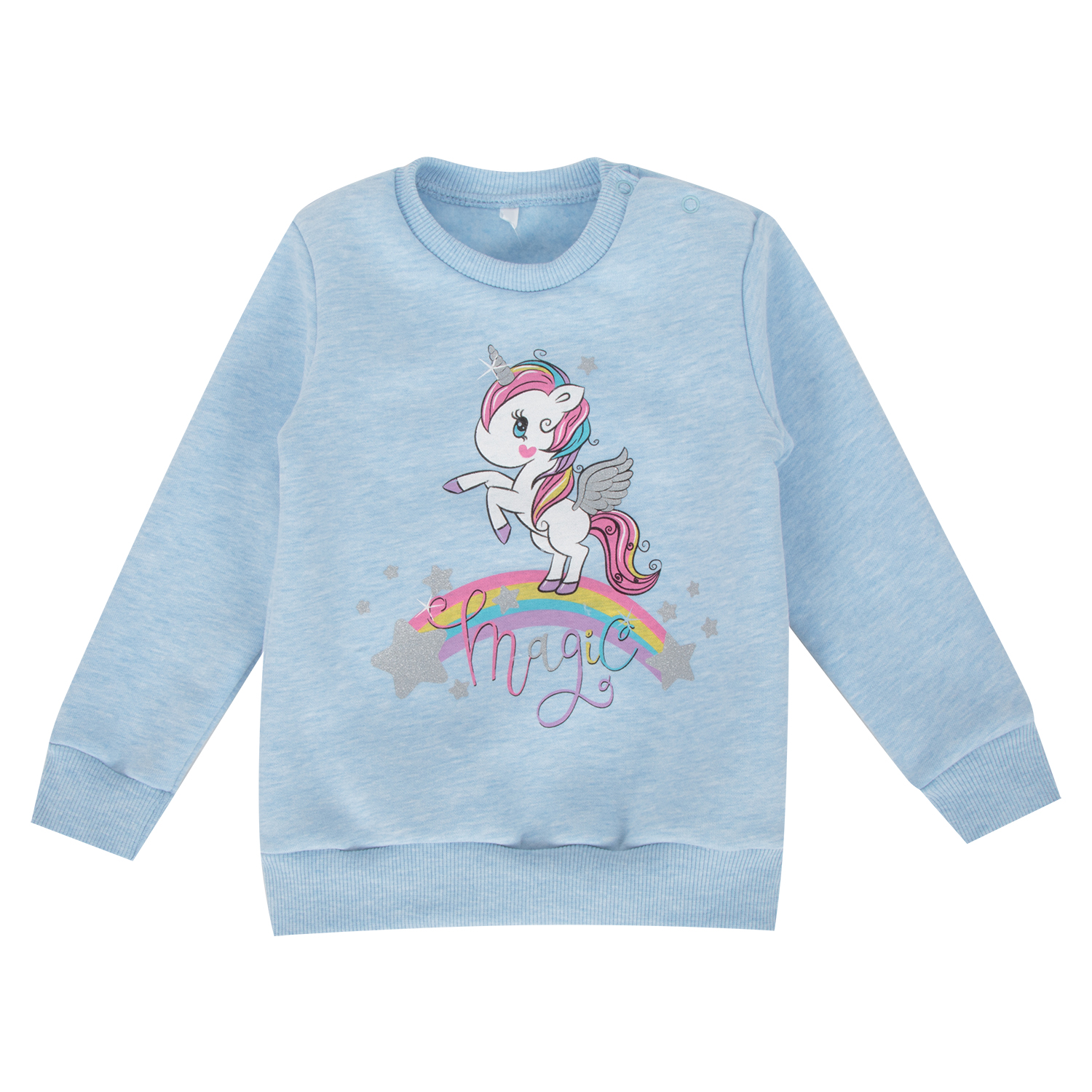 

Джемпер Leader Kids Единорог голубой р.92, GL001025078