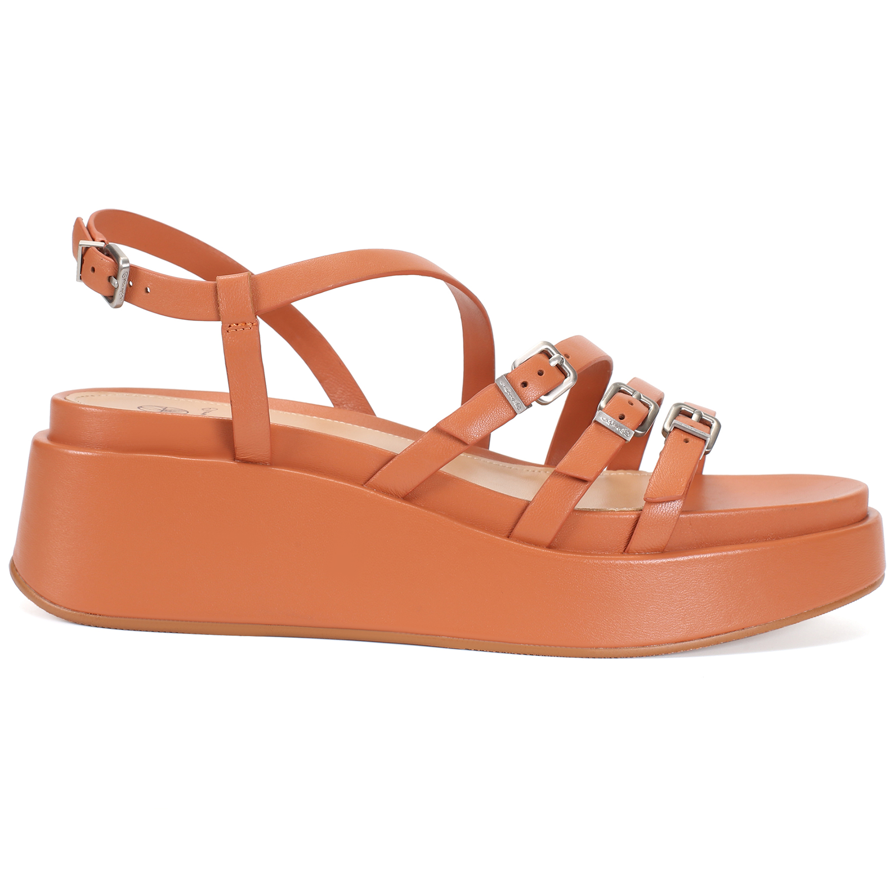 фото Босоножки женские ekonika en6267-02-spice-22l коричневые 35 ru