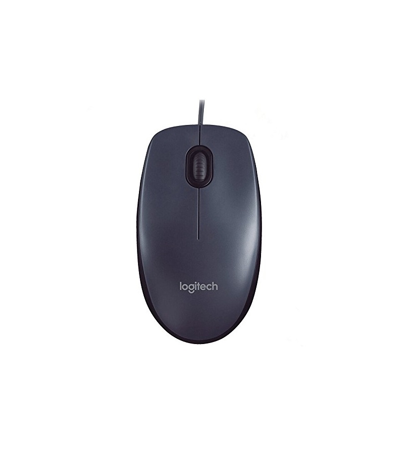 Проводная мышь Logitech M90 черный (00-90013542)