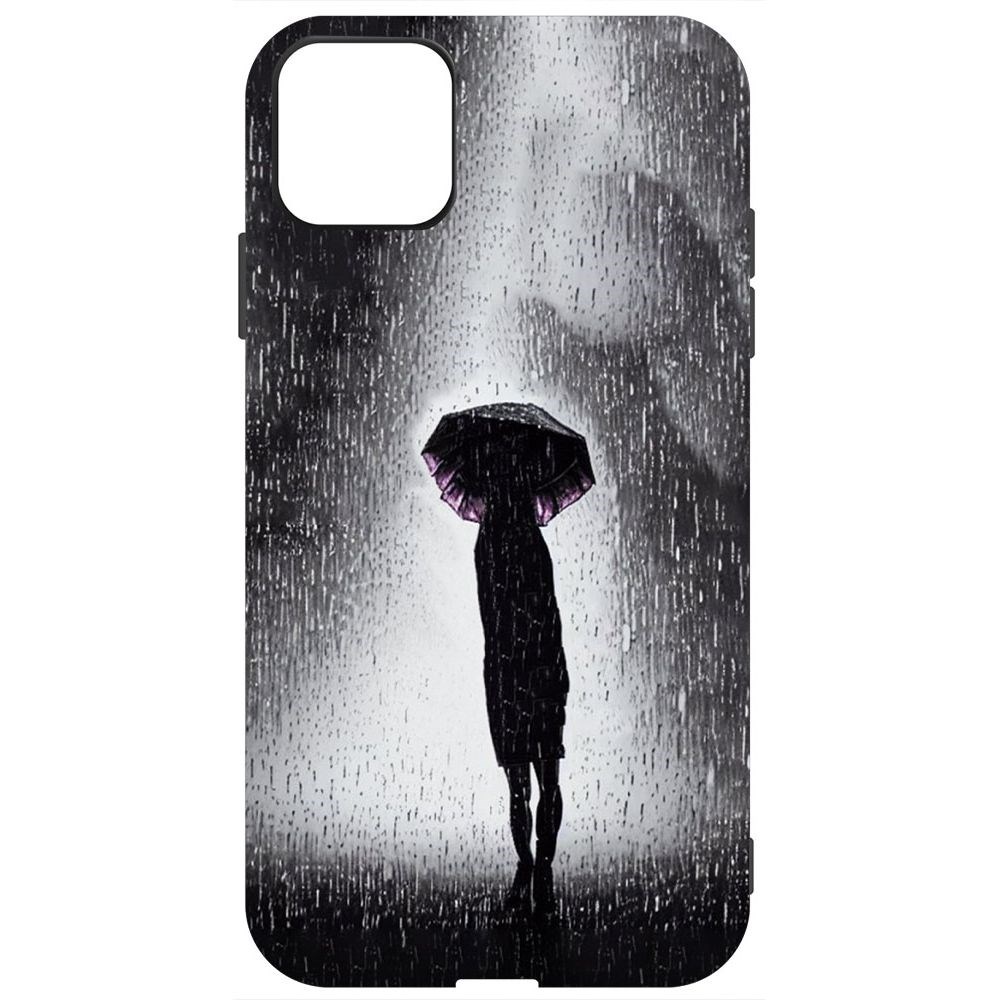 

Чехол-накладка Софт Ночная крипота для iPhone 11, Черный