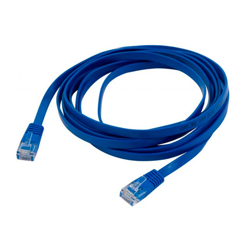 

Патч-корд NoBrand RJ45 - RJ45 вилка-вилка 3м синий
