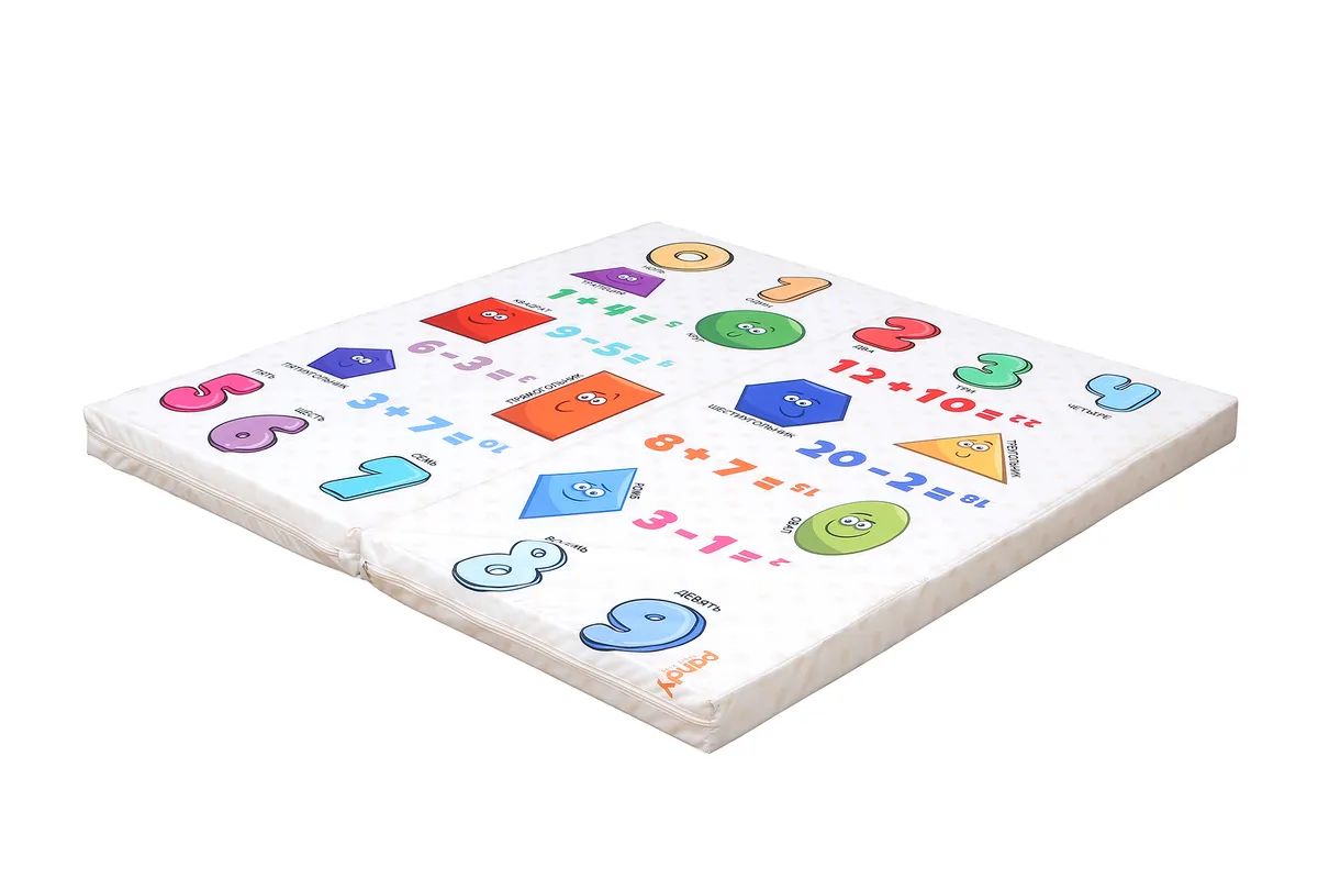 Мат для шведской стенки Arizona Sport Арифметика/Алфавит 100/100/6 см
