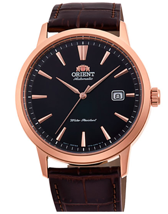 фото Наручные часы мужские orient ra-ac0f03b10b коричневые