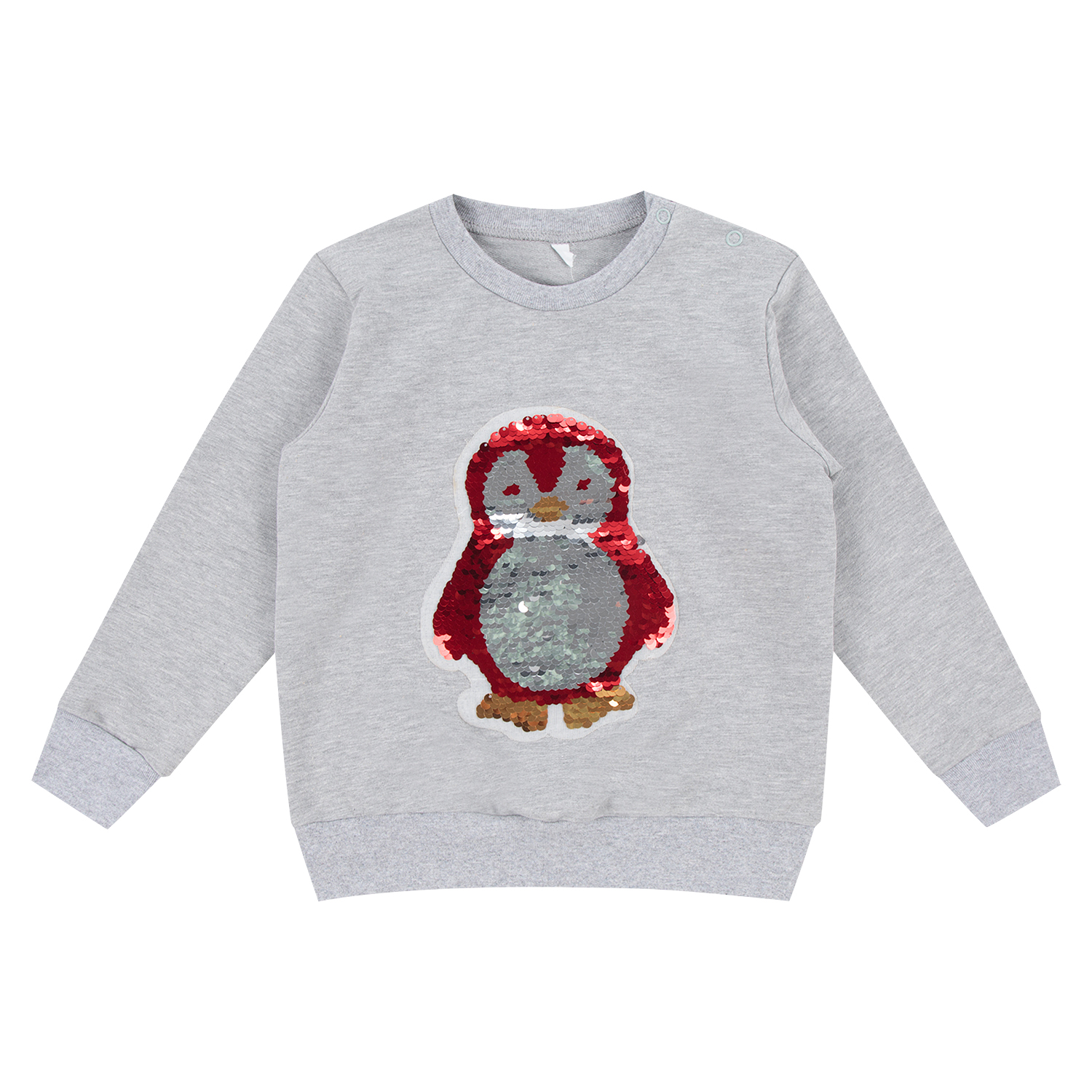 

Джемпер Leader Kids Новый год серый р.74, GL001019589