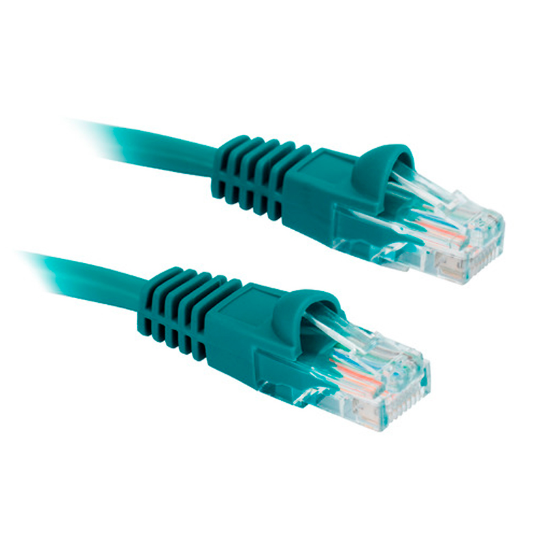 

Патч-корд Buro RJ45 - RJ45 вилка-вилка 5м зеленый