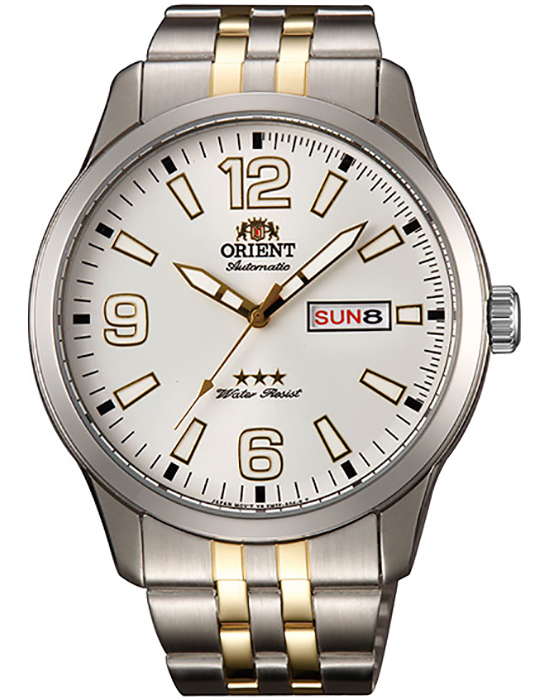 фото Наручные часы мужские orient sab0b005wb серебристые