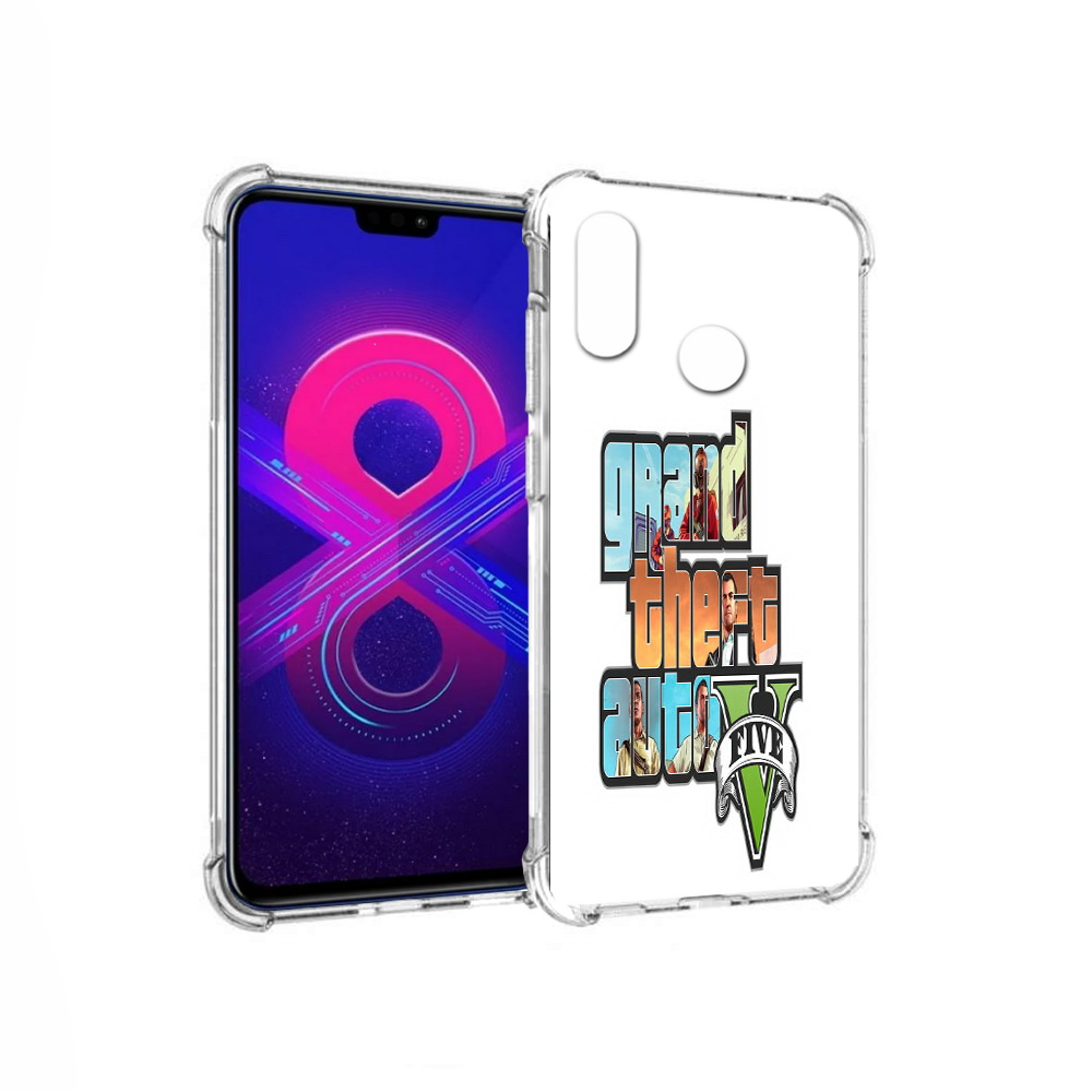 

Чехол MyPads Tocco для Honor 8X Max игра гта (PT118941.31.373), Прозрачный, Tocco