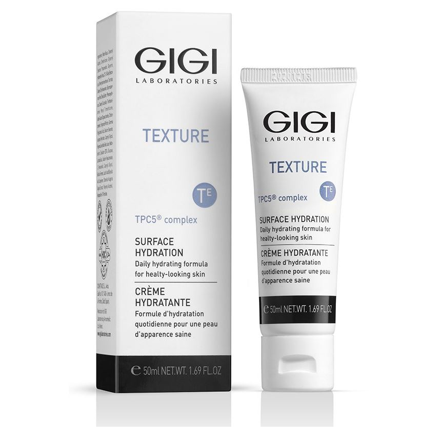 Крем дневной увлажняющий GiGi Texture Surface Hydration Moist для всех типов кожи 50 мл набор для глубокого увлажнения кожи daily hydration