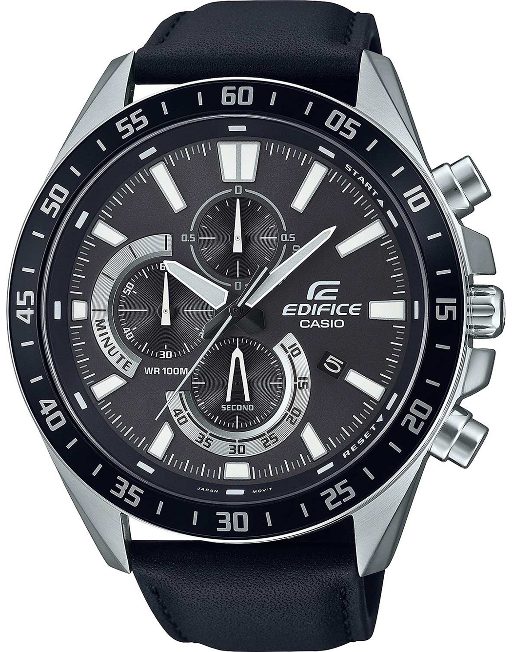 фото Наручные часы мужские casio efv-620l-1avuef черные