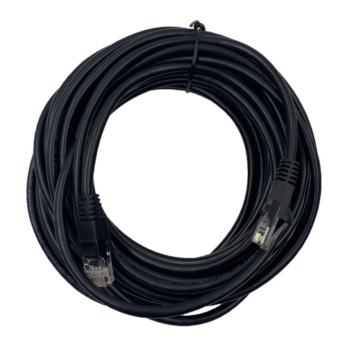 Патч-корд Buro литой (molded), UTP, cat.5E, 10м, 4 пары, 26AWG, CCA, 1 шт, черный