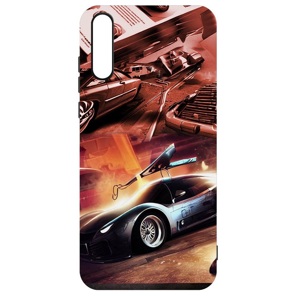 

Чехол-накладка Софт Автодинамика для Honor 30i, Черный