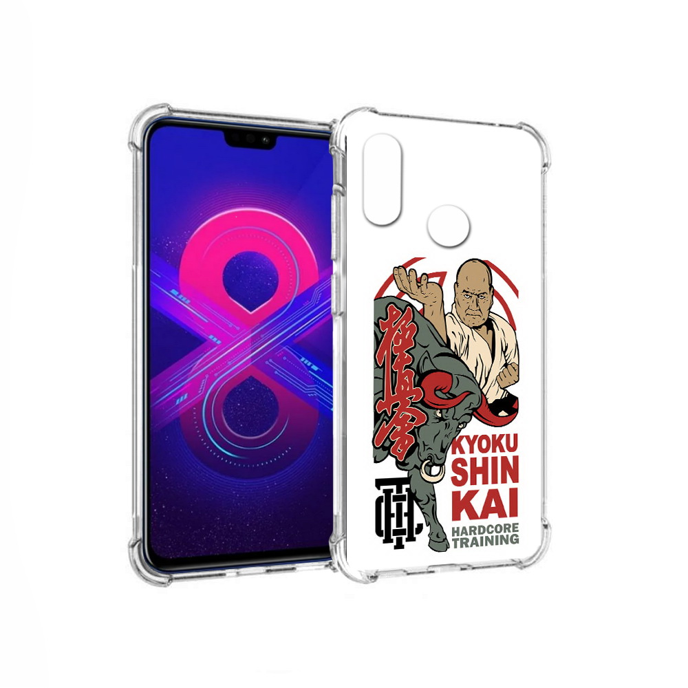 

Чехол MyPads Tocco для Honor 8X Max единоборства рисунок (PT118941.31.343), Прозрачный, Tocco