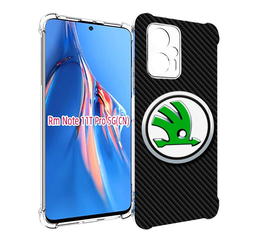 

Чехол MyPads skoda шкода 2 для Xiaomi Redmi Note 11T Pro / 11T Pro Plus / Poco X4 GT пр..., Прозрачный, Tocco