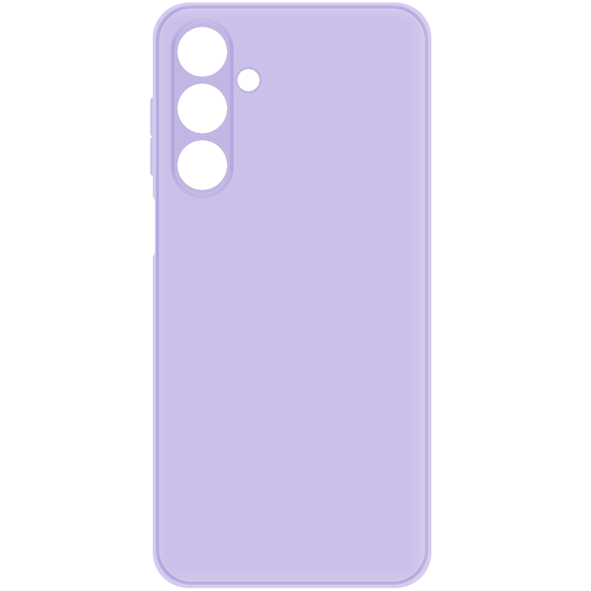 

Чехол-накладка Krutoff Silicone Case для Samsung Galaxy A16 лаванда, Фиолетовый