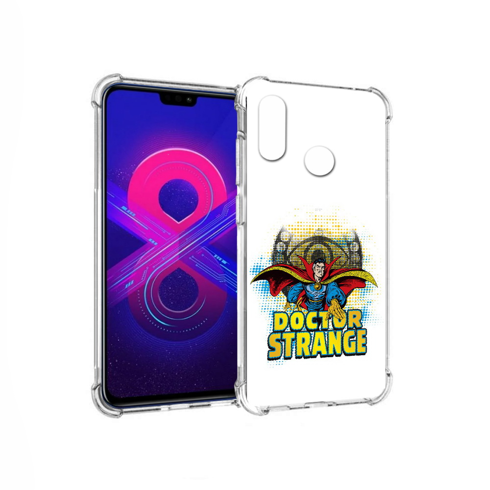 

Чехол MyPads Tocco для Honor 8X Max доктор стренж рисунок (PT118941.31.335), Прозрачный, Tocco
