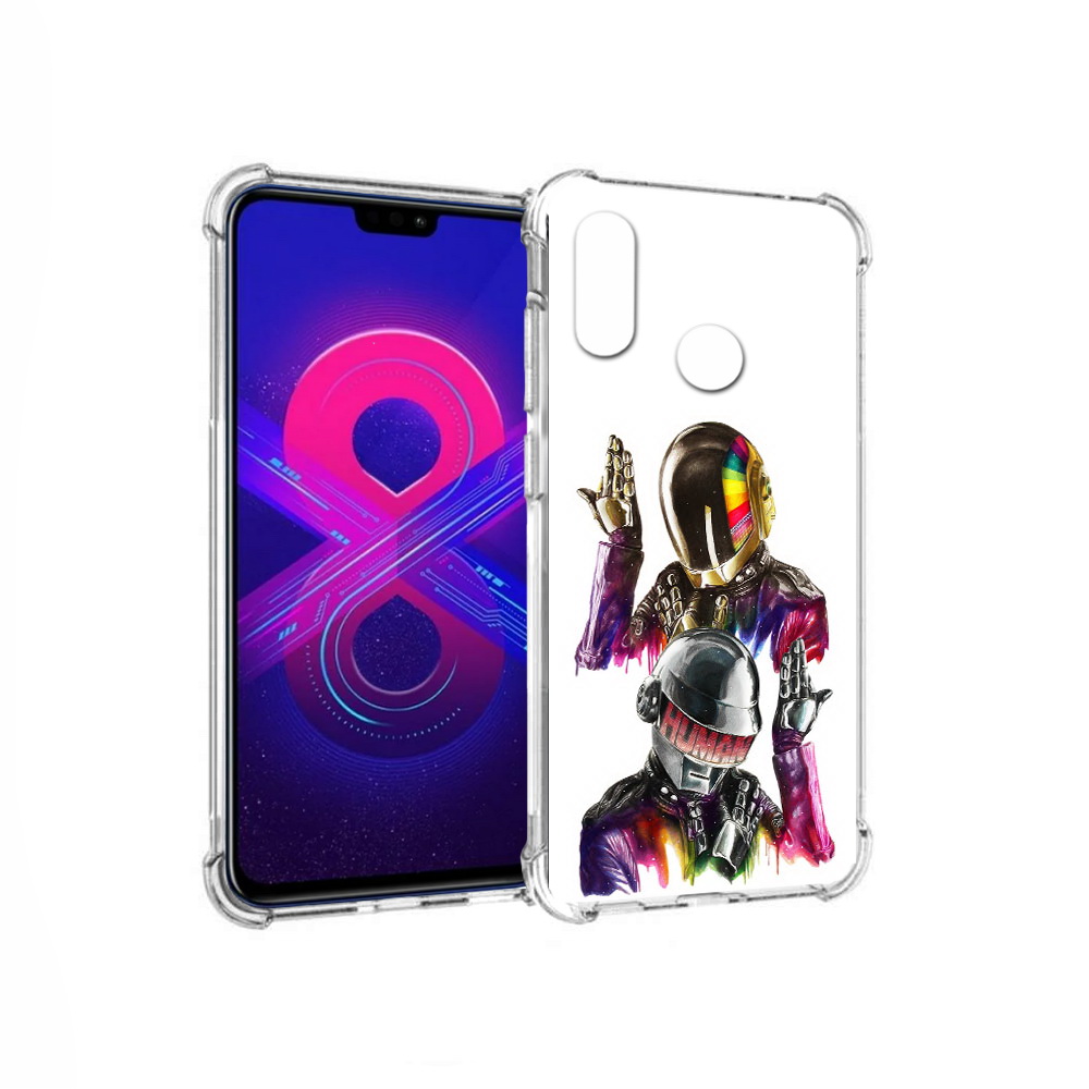 

Чехол MyPads Tocco для Honor 8X Max диско космонавты (PT118941.31.329), Прозрачный, Tocco