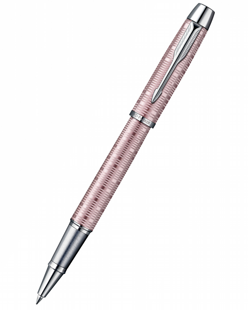 

Ручка-роллер Parker IM Premium Vacumatic Pink Pearl F BL