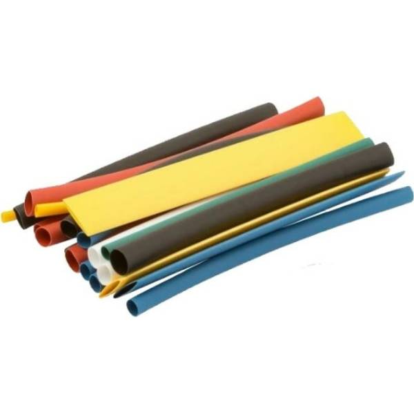 фото Набор термоусаживаемых трубок grisard electricтту 4/2 (4хч, 2хб, к, с, ж, з) (10x10см/упак