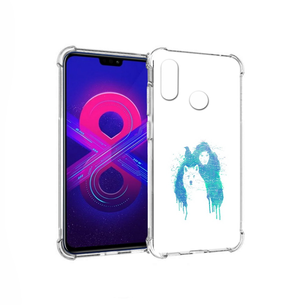 

Чехол MyPads Tocco для Honor 8X Max джон сноу (PT118941.31.323), Прозрачный, Tocco