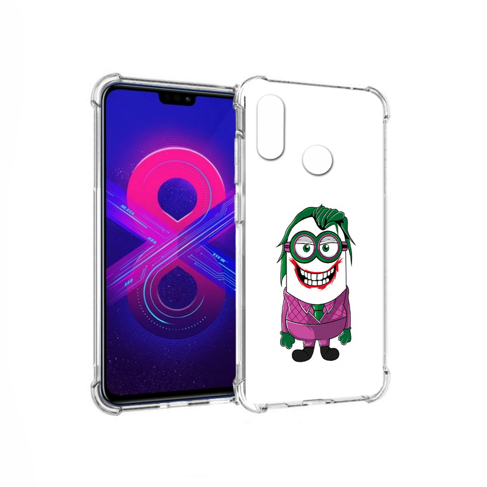 

Чехол MyPads Tocco для Honor 8X Max джокер миньон (PT118941.31.322), Прозрачный, Tocco