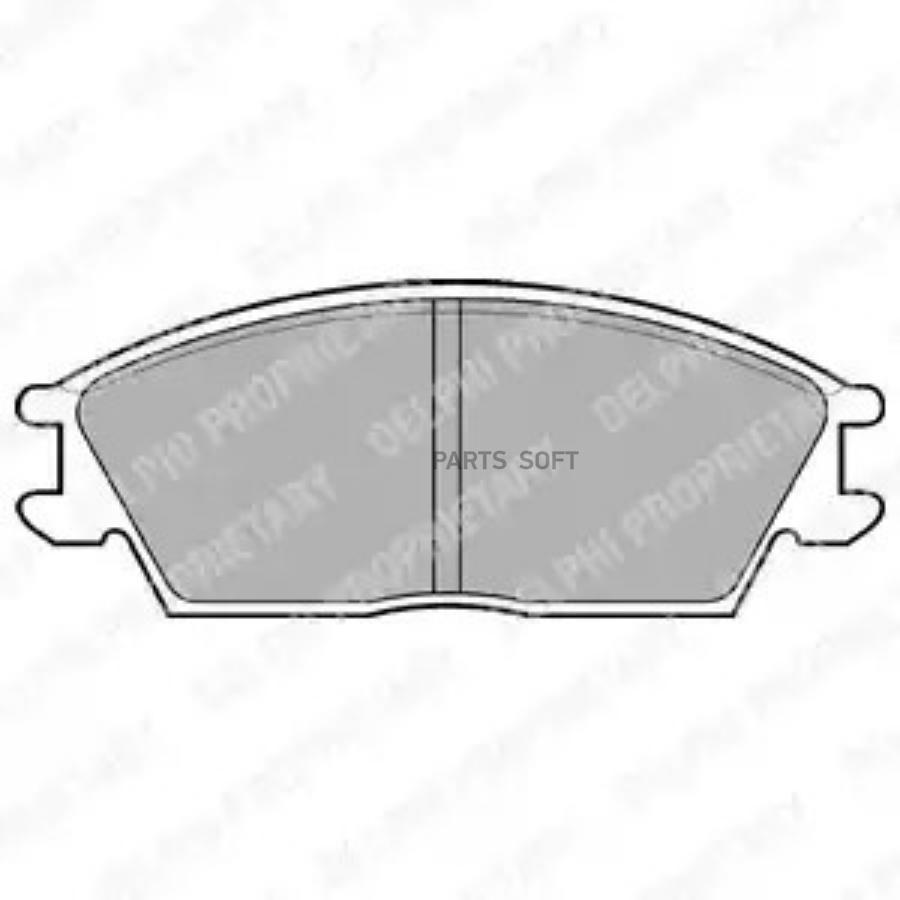 

Тормозные колодки DELPHI LP704