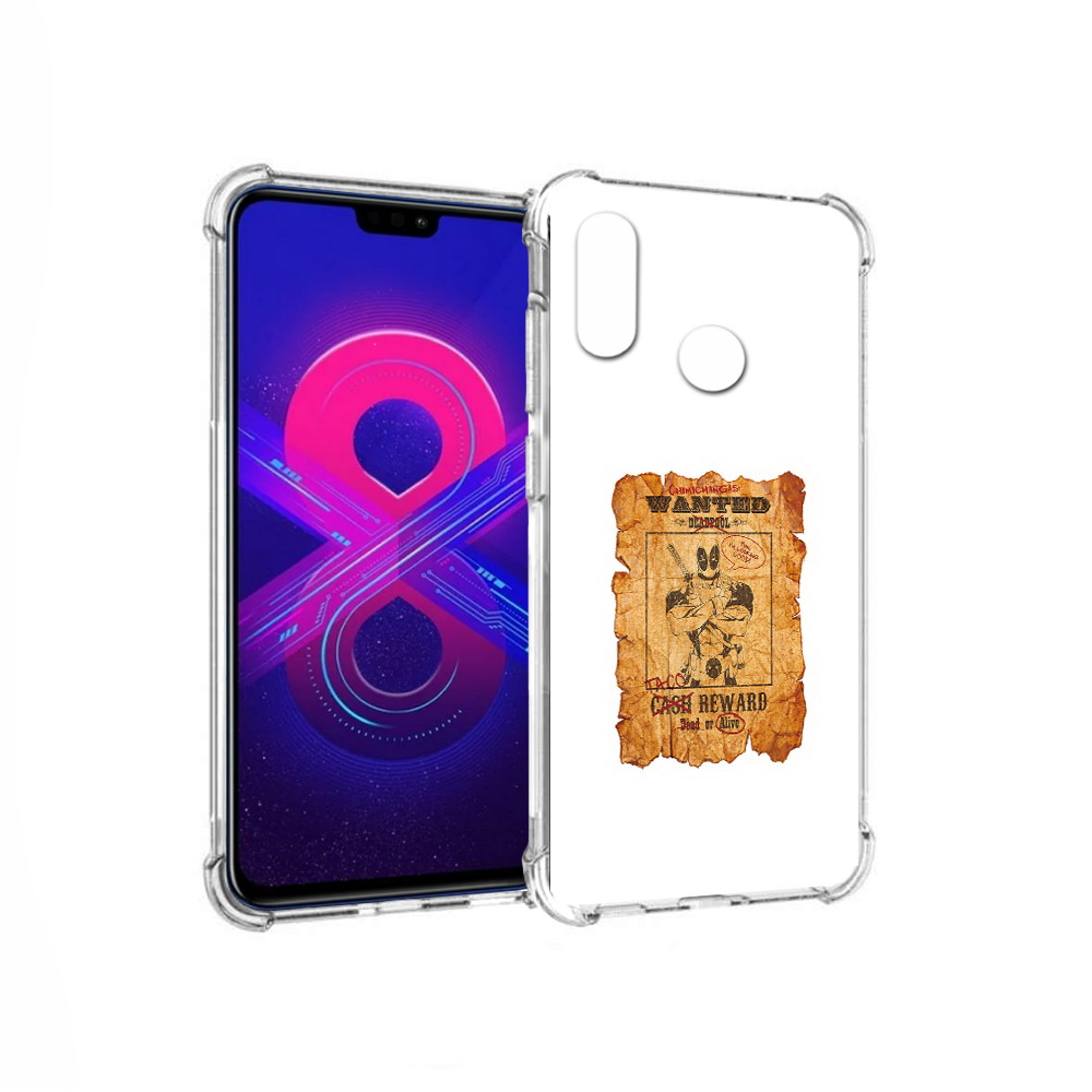 

Чехол MyPads Tocco для Honor 8X Max дедпул (PT118941.31.317), Прозрачный, Tocco