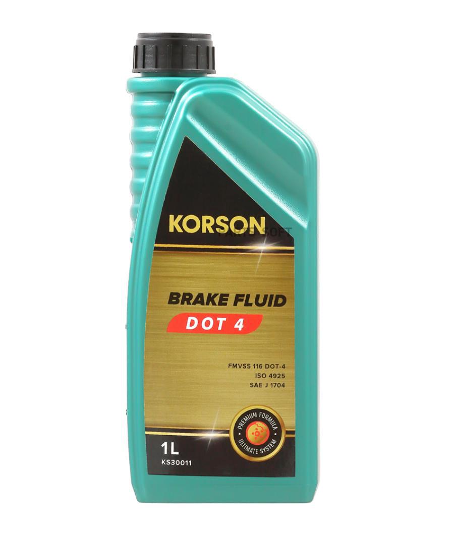 Жидкость Тормозная Dot-4 1Л Korson ks30011
