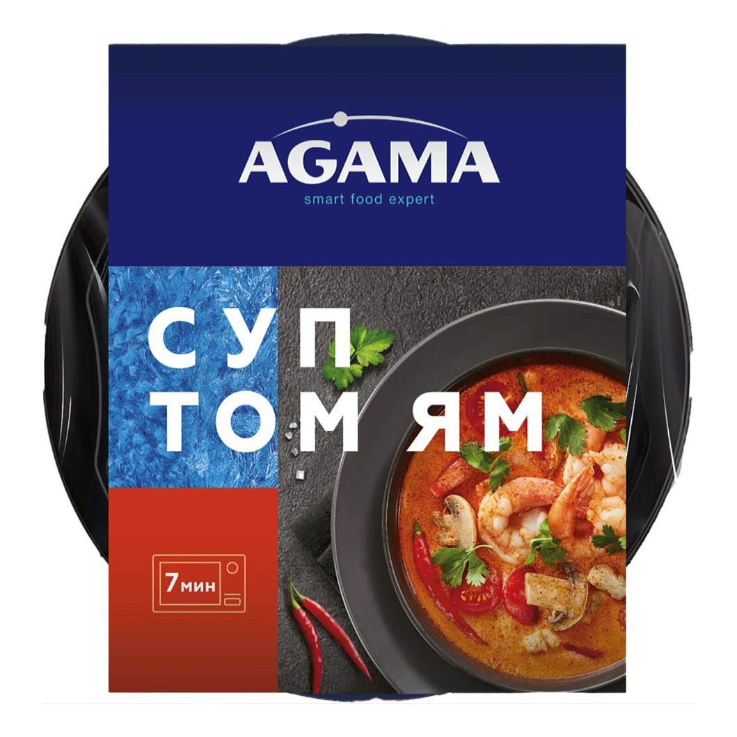 

Суп Agama Ready to eat Том Ям 250 г