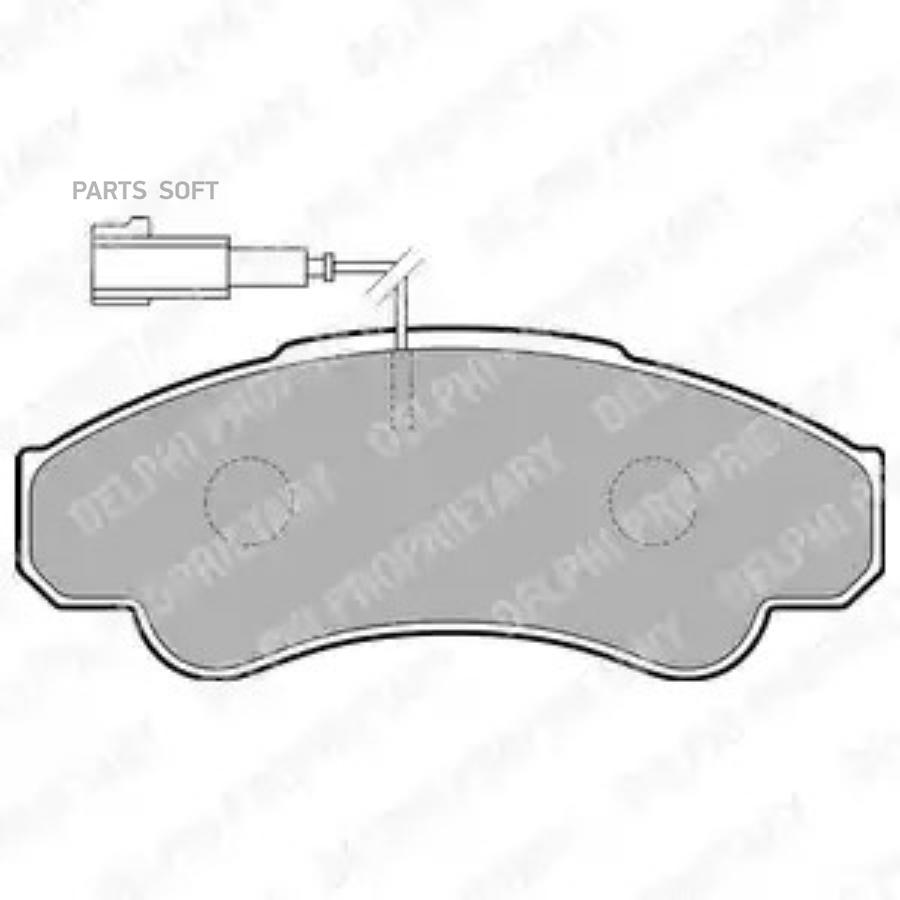 

Тормозные колодки DELPHI LP1751