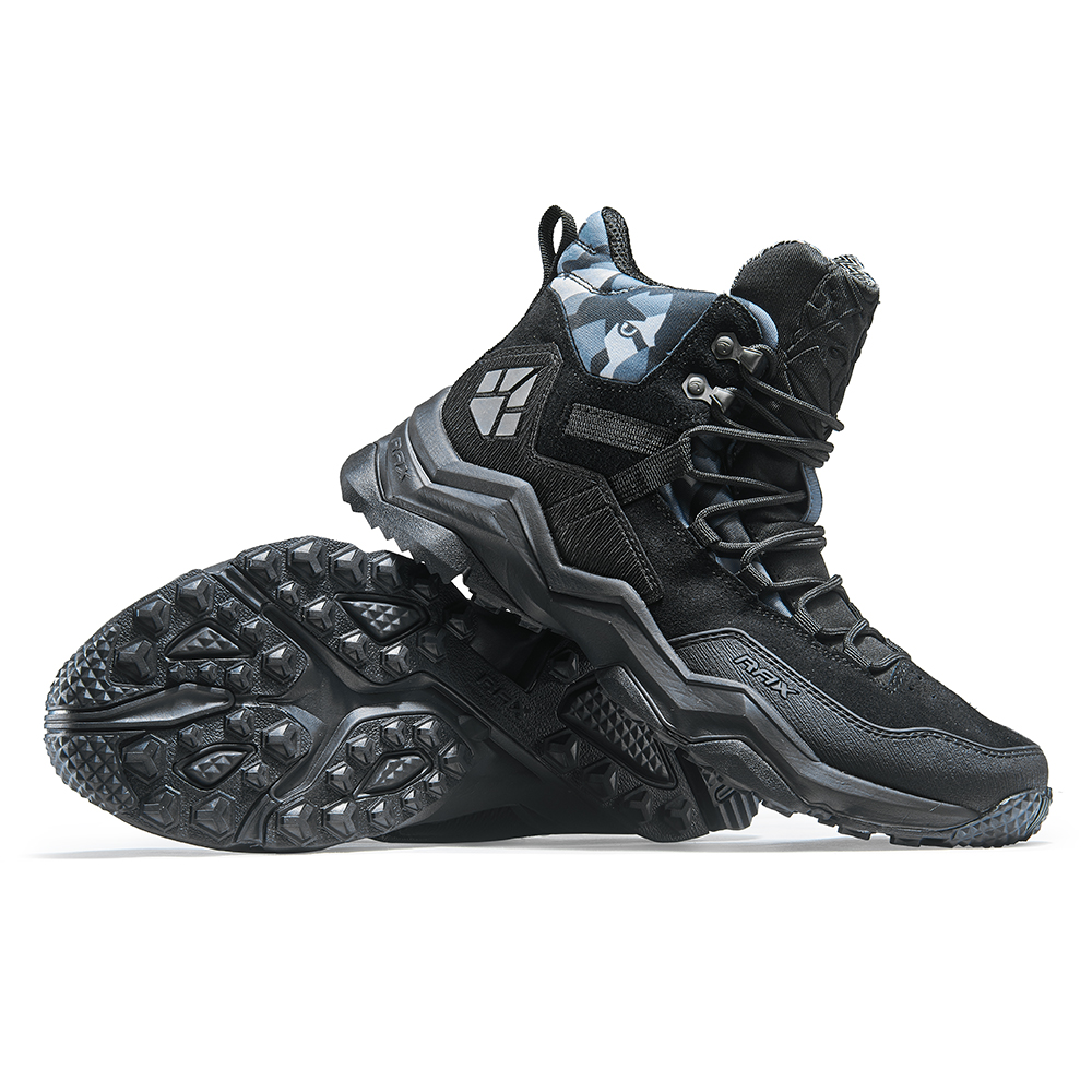 Треккинговые ботинки RAX 370 Hiking Carbon Black 63-5B370-99W-45