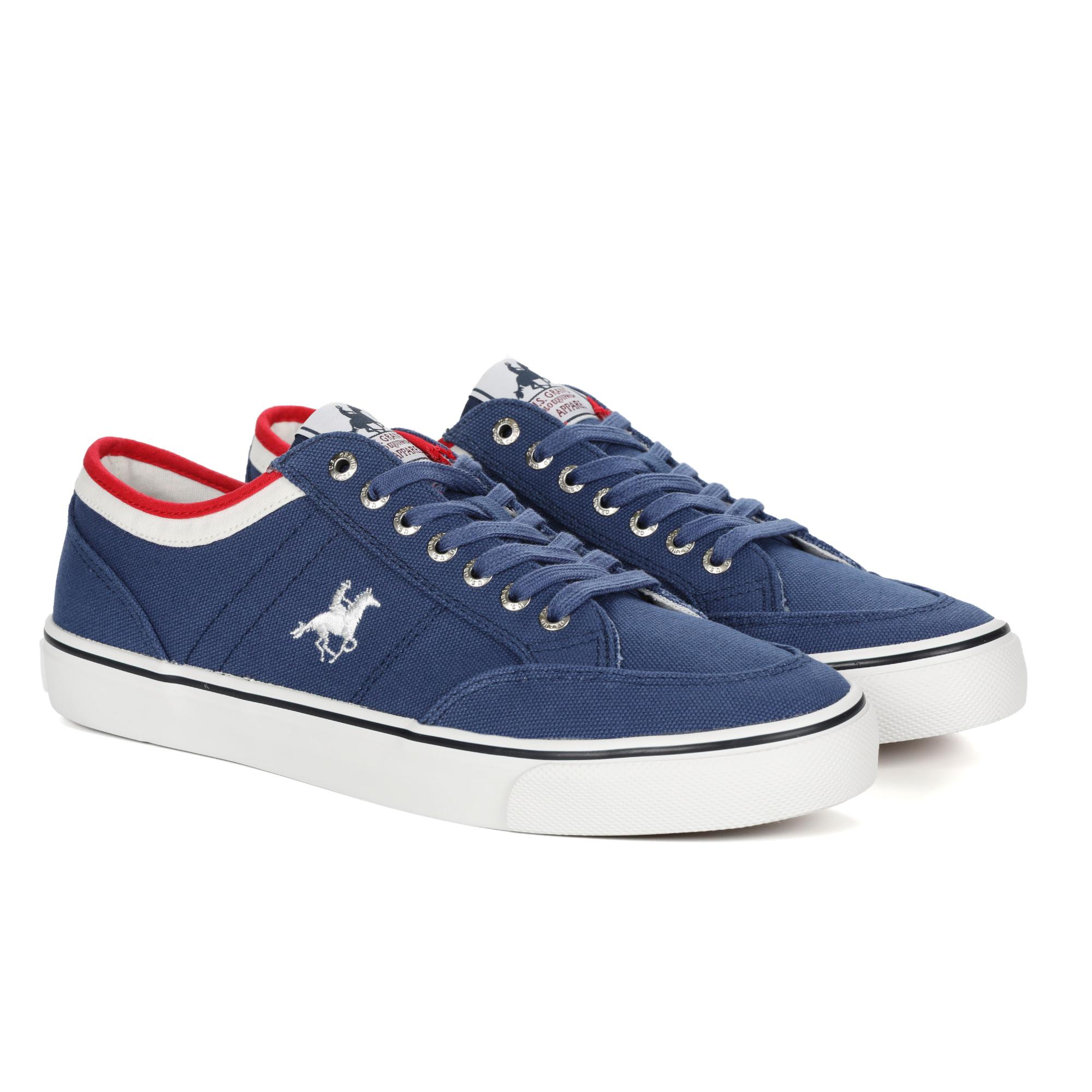 Кеды мужские US Grand Polo GPM310105 синие 44 EU