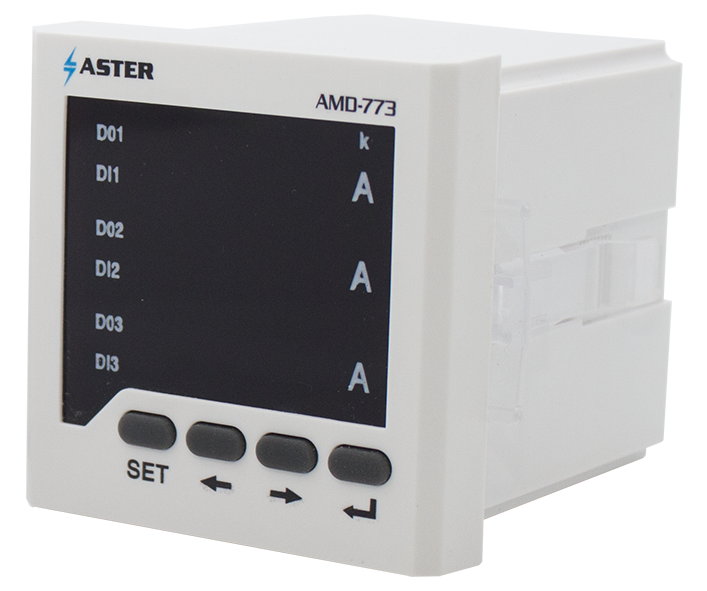 

Амперметр цифровой однофазный Aster AMD-991 0-9999А (трансформаторный) AMD-991