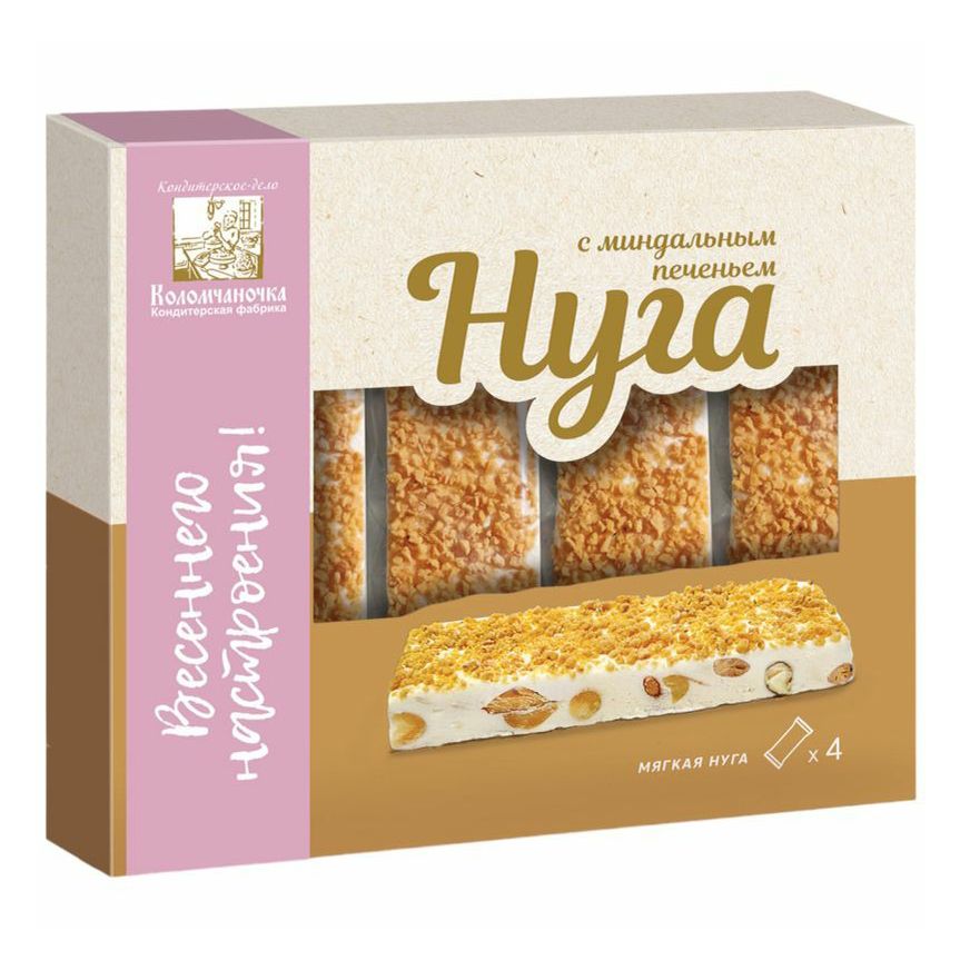 

Нуга Коломчаночка с миндальным печеньем 140 г
