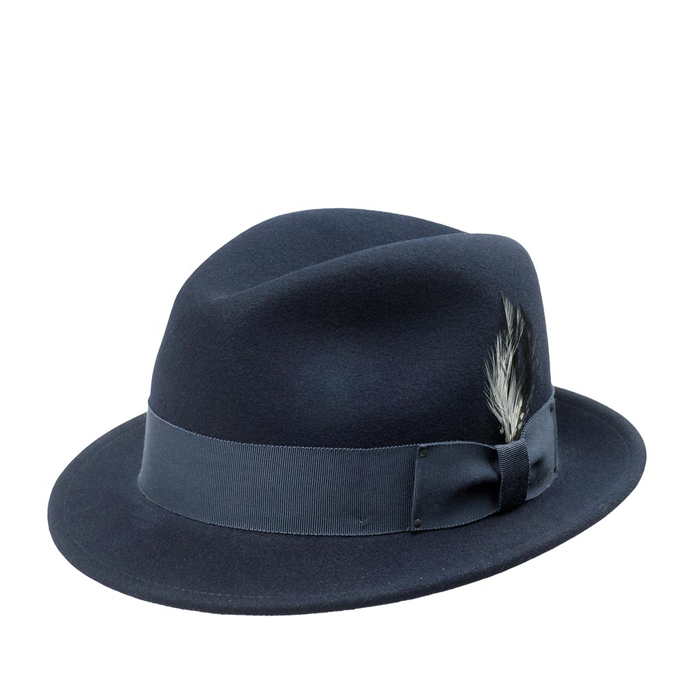 Шляпа унисекс Bailey 7001 TINO темно-синяя, р.57