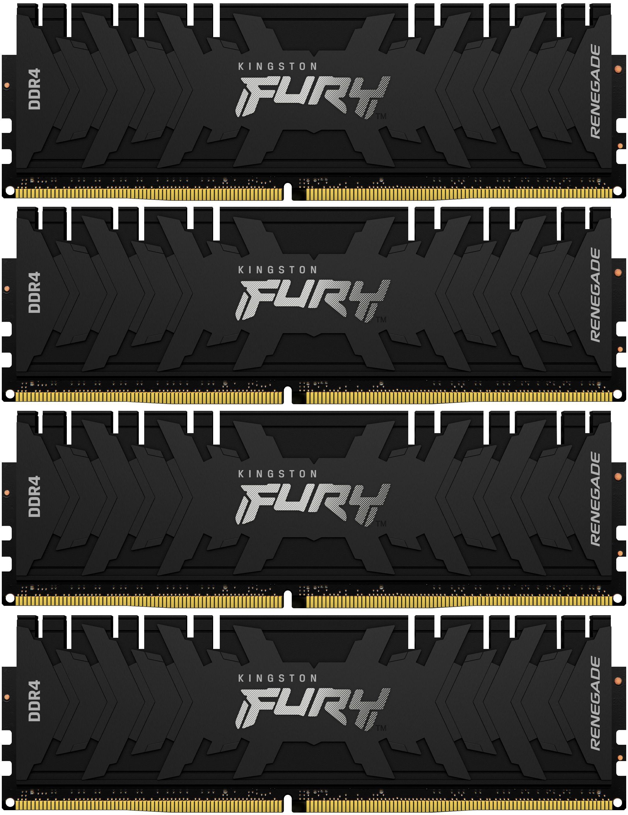 Оперативная память Kingston 32Gb DDR4 3600MHz (KF436C16RBK4/32) (4x8Gb KIT)